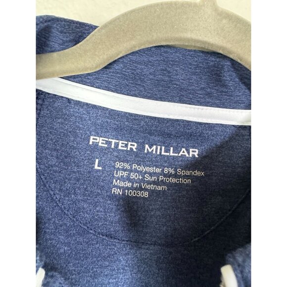 NEW Peter Millar Golf Performance 1/4 Zip Pullover Top Women Large Long Sleeve - Picture 13 of 16